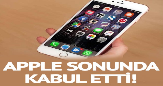 Apple, iPhone’ları bilerek yavaşlattığını kabul etti