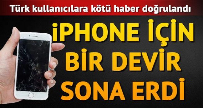 Apple kötü haberi doğruladı... Bundan böyle Türkiye'de