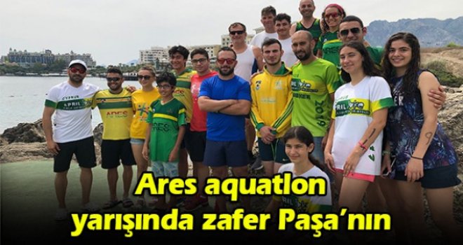 Ares aquatlon yarışında zafer Paşa’nın