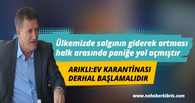 ARIKLI:  BU ŞARTLAR, HASTA OLMAYANI BİLE HASTA EDECEK NİTELİKTE