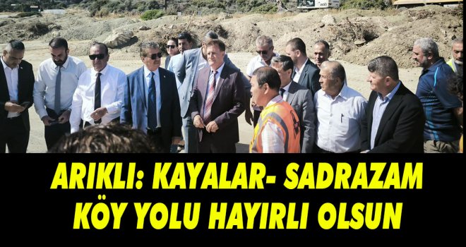 ARIKLI: SON TADİLAT 40 YIL ÖNCE YAPILMIŞTI