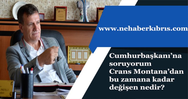 Arıklı:Sayın Akıncı seçim öncesi müzakere kapısını aralamak düşüncesindedir