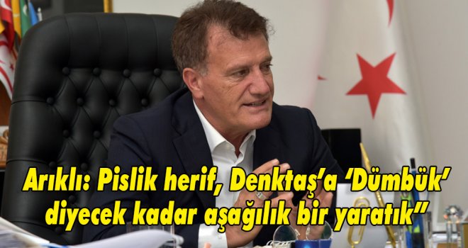 Arıklı’dan Denktaş’a Hakarete Sert Tepki!