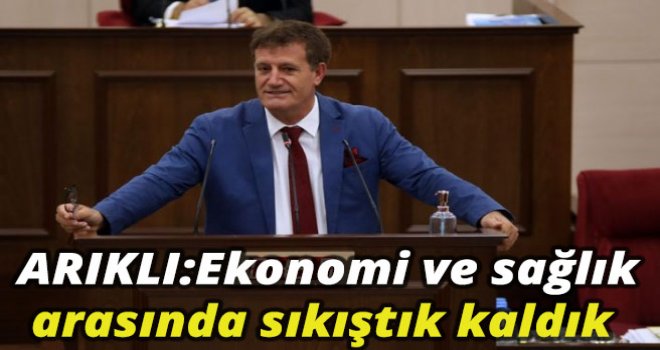 ARIKLI:Ekonomi ve sağlık arasında sıkıştık kaldık