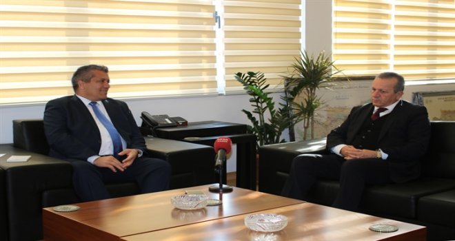 ATAOĞLU VE ARTER GAZİMAĞUSA’YI KONUŞTU