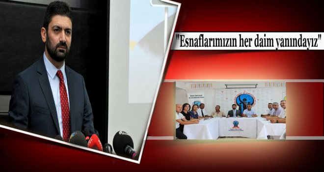 Atun Küçük Esnaf Sanayi Sitesini ziyaret etti.