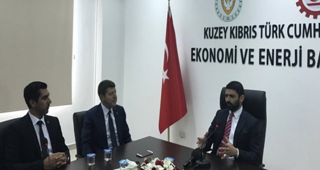 Atun, Türkiye Genç İşadamları Konfederasyon heyetini kabul etti