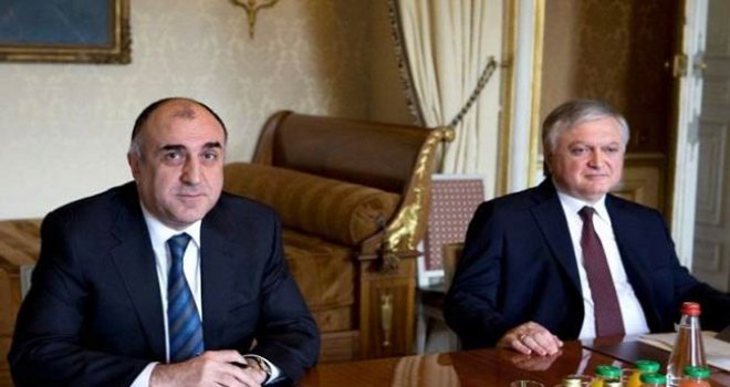 AZERBAYCAN VE ERMENİSTAN DIŞİŞLERİ BAKANLARI, DAĞLIK KARABAĞ SORUNUNU GÖRÜŞTÜ