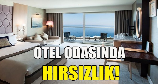 Bafra'da otelde hırsızlık: 1 tutuklu