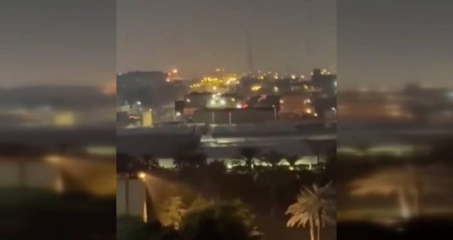 Bağdat'ta ABD Büyükelçiliği'nin bulunduğu yeşil bölge roketlerle hedef alındı