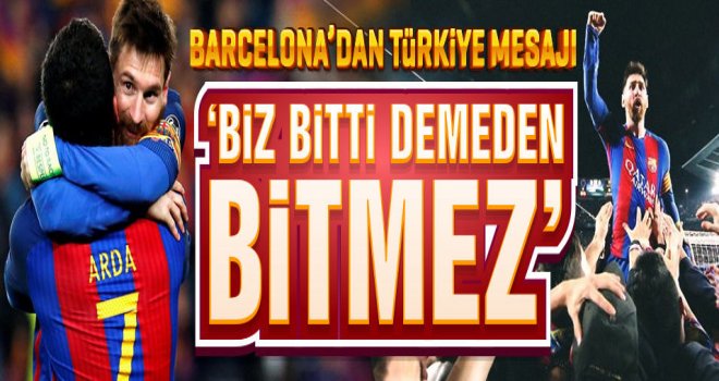 Barcelona destan yazdı .