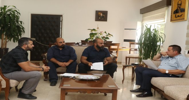 BAŞBAKAN YARDIMCISI DENKTAŞ, HAVA TRAFİK KONTROLÖRLERİ SENDİKASI TEMSİLCİLERİYLE BİR ARAYA GELDİ