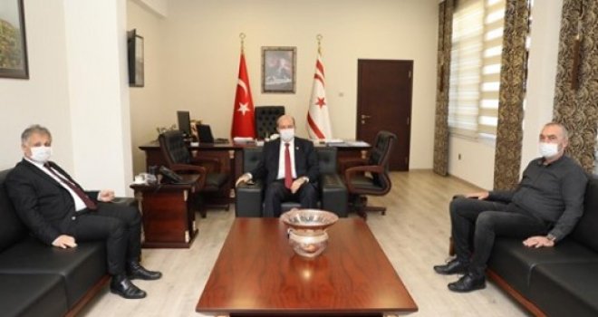 Başbakanlıkta 3’lü 'futbol' zirvesi