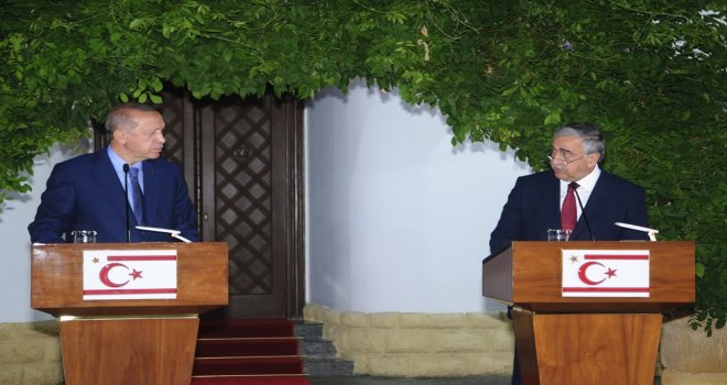 Başkan Erdoğan... Kıbrıs milli davamızdır