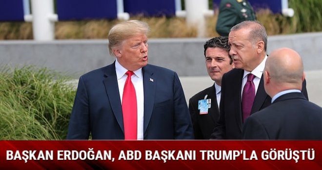 Başkan Erdoğan ve ABD Başkanı Trump telefonda görüştü