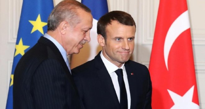 Başkan Erdoğan'dan Macron'un 'Akıncı' sorusuna efsane cevap