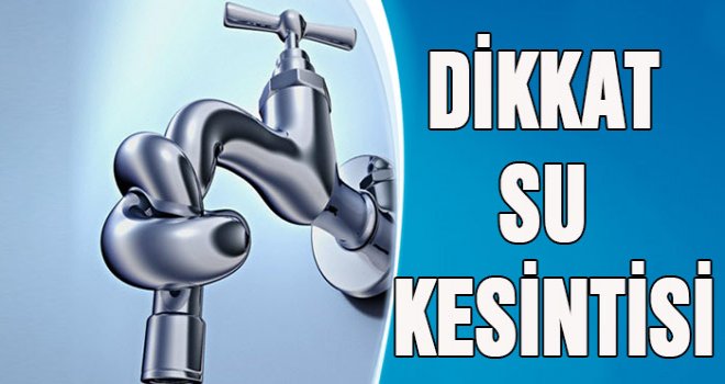 Başkent Lefkoşa’ya 4 gün su verilemeyecek