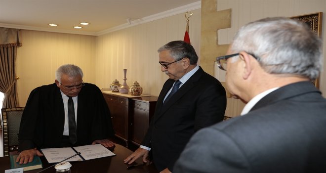 BAŞSAVCILIĞA SEÇİLEN BEHİÇ ÖZTÜRK BAĞLILIK YEMİNİ ETTİ