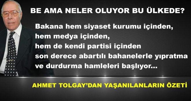 BE AMA NELER OLUYOR BU ÜLKEDE?: 