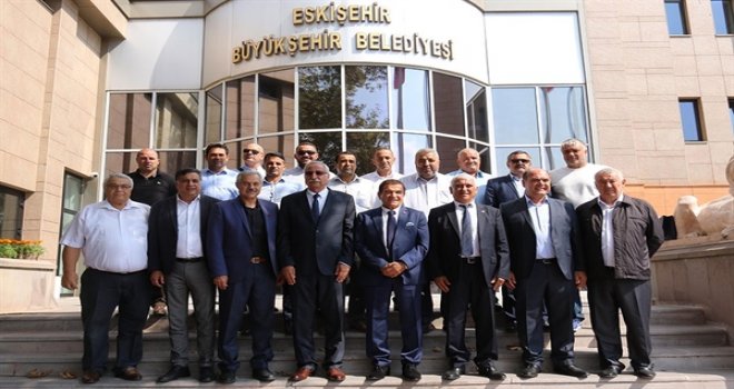 BELEDİYELER BİRLİĞİ HEYETİ, ANKARA VE ESKİŞEHİR’DE TEMASLARDA BULUNDU