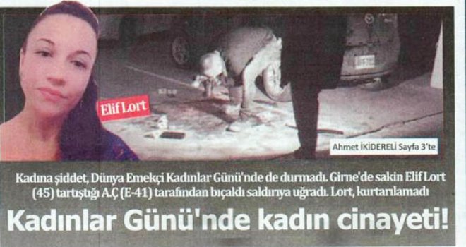 Bıçaklanan kadın yaşamını yitirdi