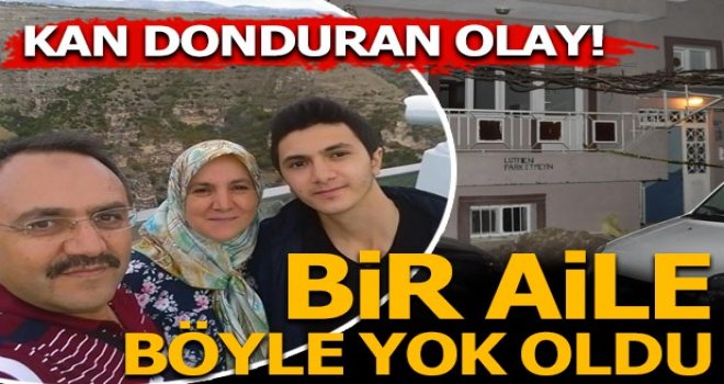 Bir aile böyle yok oldu!