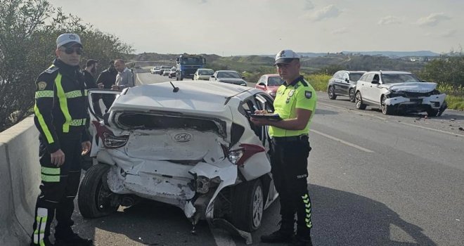 Bir haftada 63 trafik kazası: 1 ölü, 16 yaralı