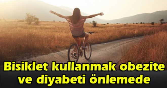 Bisiklet kullanmak obezite ve diyabeti önlemede etkili