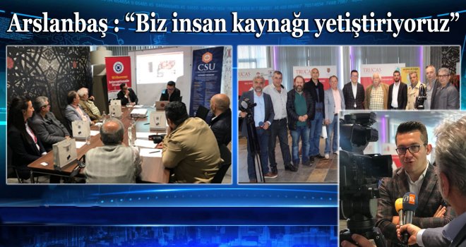 Biz İnsan Kaynağı Yetiştiriyoruz