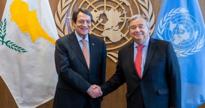 BM GENEL SEKRETERİ GUTERRES, ANASTASİADİS’LE TELEFONDA GÖRÜŞTÜ