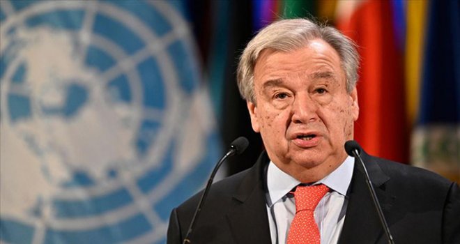 BM Genel Sekreteri Guterres, insani aranın kilit sorunları çözmediğini söyledi