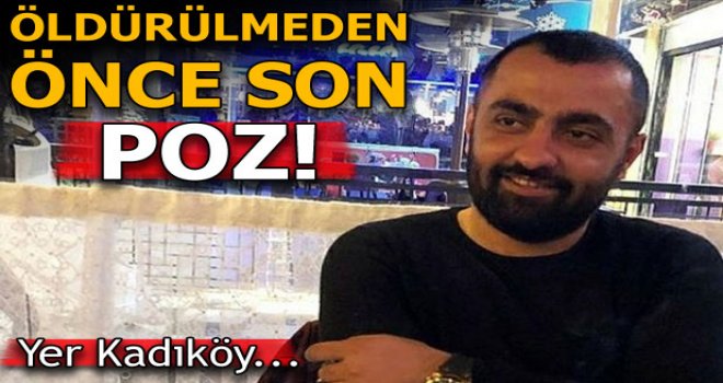 Bu pozdan dakikalar sonra öldürüldü!