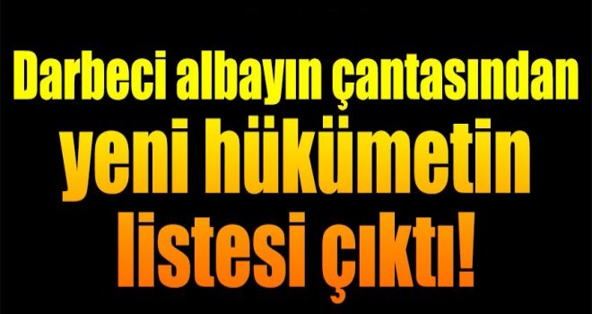 Bursada Albay Akkuş'un çantasında yeni devlet yapılanması planı çıktı