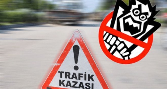 Çaldığı arabayla terör estirdi