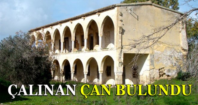 ÇAMLIBEL’DE AY. PANDELİMONA MANASTIRI’NIN ÇALINAN ÇANI BULUNDU