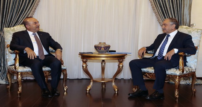 ÇAVUŞOĞLU KKTC’DE...