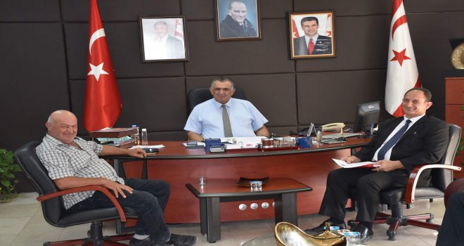 ÇAVUŞOĞLU, KÜÇÜKBAŞ HAYVAN ÜRETİCİLERİ VE YETİŞTİRİCİLERİ BİRLİĞİ İLE GÖRÜŞTÜ