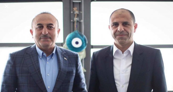 ÇAVUŞOĞLU: ÖZERSAY'LA KIBRIS MESELESİNDEKİ GÜNCEL GELİŞMELER VE İKİLİ İLİŞKİLERİMİZİ DEĞERLENDİRDİK