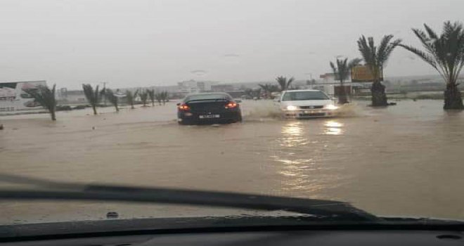 ÇAYIROVA –TUZLUCA YOLU VE BAFRA YOLU SU ALTINDA