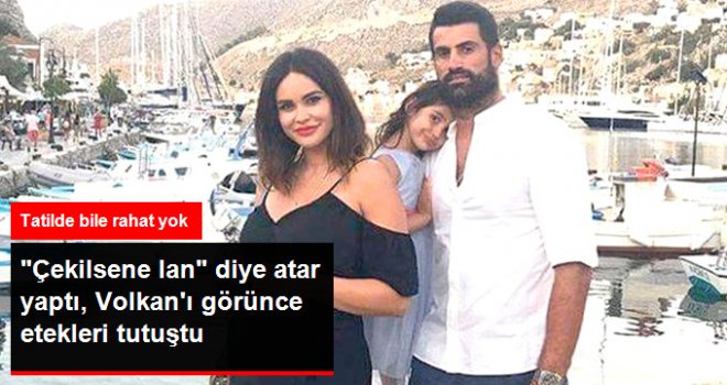 "Çekilsene Lan" Dedi, Volkan Demirel Üzerine Yürüyünce Geri Vites Yaptı