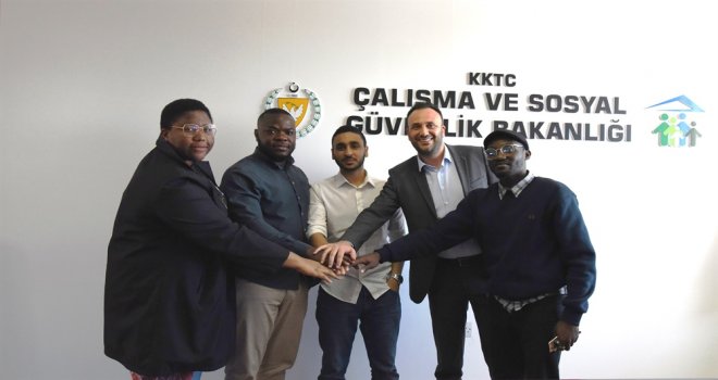 ÇELER, “VOİS KIBRIS” İSİMLİ ULUSLARARASI ÖĞRENCİ BİRLİĞİ TEMSİLCİLERİ İLE BİR ARAYA GELDİ.