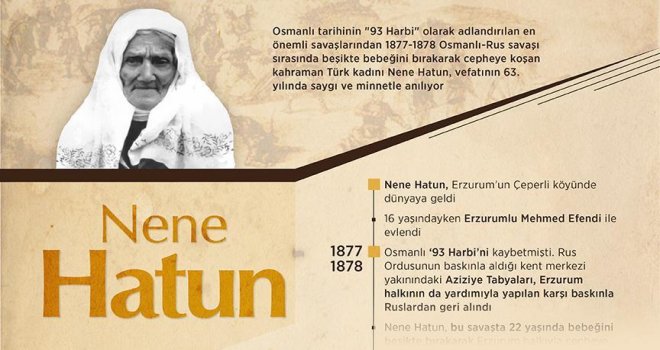 Cesaret ve kahramanlık timsali: Nene Hatun..