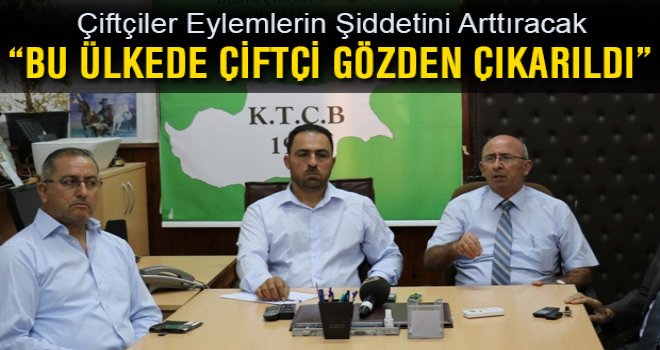 Çiftçiler, Eylemlerin Şiddetini Arttırma Uyarısında Bulundu