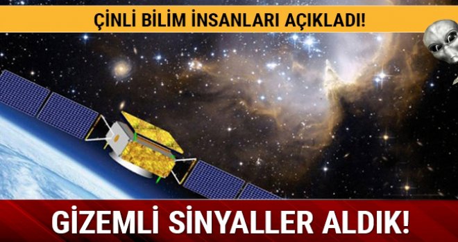 Çin uydusu gizemli sinyaller aldı