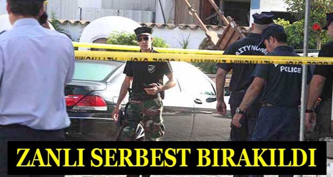 Cinayet zanlısı serbest bırakıldı...