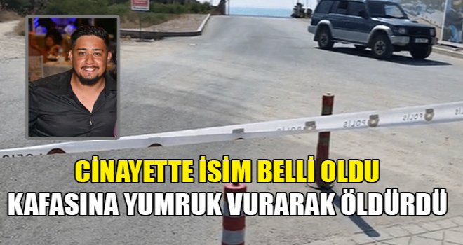 Cinayette isim belli oldu