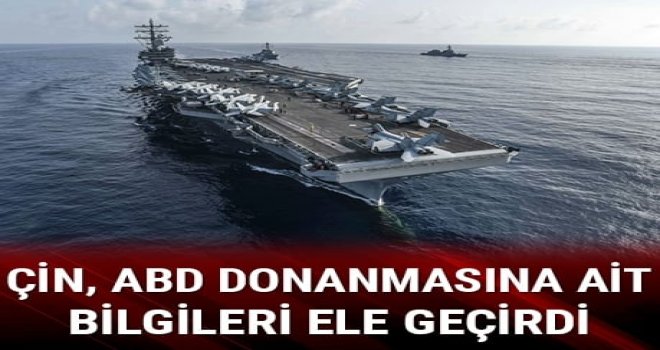 Çinli hackerlar, ABD donanmasına ait sırların bir kısmını çaldı