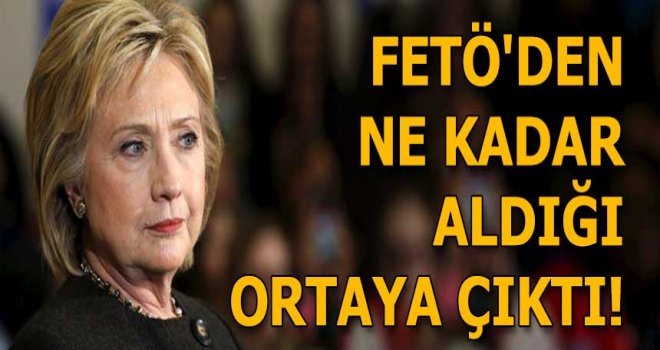 Clinton'a yaptığı bağış miktarı belli oldu!