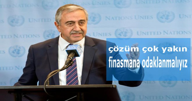 "Çözüm Yakın, Finansmanına Odaklanmalıyız"