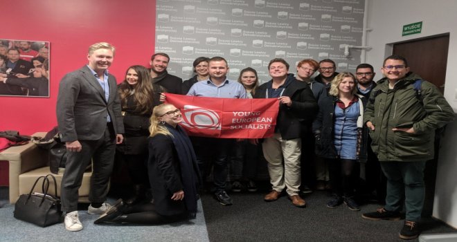 CTP GENÇLİK ÖRGÜTÜ AVRUPALI GENÇ SOSYALİSTLER BAŞKANLIK KONSEYİ VE 25. YIL ETKİNLİKLERİNE KATILDI